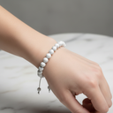 Havlit 8 mm Merdiven Kapama Doğal Taş Bileklik – El İşçiliği