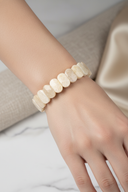 Ay Taşı Doğal Taş Geniş Kesim Bileklik