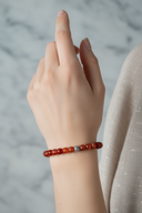 Madagaskar Akiği 6mm Doğal Taş Bileklik