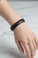 Biyotit Doğal Taş Geniş Kesim Bileklik