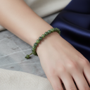 Yeşim 6 mm Merdiven Kapama Doğal Taş Bileklik – El İşçiliği