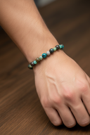 Krizokol & Krizopras Doğal Taş Bileklik – Özel Tasarım