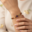 Koç Burcu Doğal Taş Makrome Bileklik