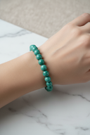 Malakit 8mm Doğal Taş Bileklik