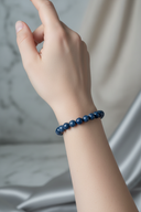 Dumortierit 10mm Doğal Taş Bileklik