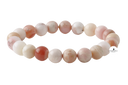 Opal Pembe 10mm Doğal Taş Bileklik