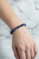 Sodalit 10mm Doğal Taş Bileklik