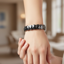 Trehartz Geniş Kesim Doğal Taş Bileklik