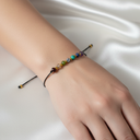 Jasper, Yeşim, Amazonit, Lapis Lazuli, Güneş Taşı, Ametist & Ay Taşı Doğal Taş Bileklik – Özel Tasarım