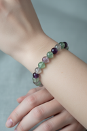 Yeşil Florit 8mm Doğal Taş Bileklik