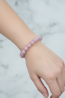 Kunzit 8mm Doğal Taş Bileklik