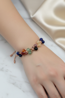 Öğrenci Bilekliği – Doğal Taş Merdiven Kapama İpli Model