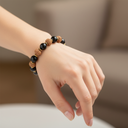 Obsidyen, Rudrashka, Hematit Doğal Taş Bileklik