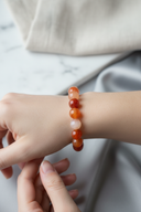 Madagaskar Akiği 10mm Doğal Taş Bileklik