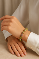 Unakit & Hematit Doğal Taş Bileklik | | Özel Üretim