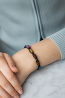 Akrep Burcu Doğal Taş Makrome Örme Bileklik | | Özel Üretim