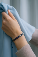 Balık Burcu Doğal Taş Makrome Örme Bileklik | | Özel Üretim