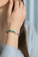 Koç Burcu Doğal Taş Makrome Örme Bileklik | | Özel Üretim