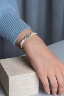 İkizler Burcu Doğal Taş Makrome Örme Bileklik | | Özel Üretim