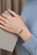 Koç Burcu Doğal Taş Makrome Örme Bileklik | | Özel Üretim