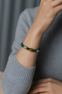 Koç Burcu Doğal Taş Makrome Örme Bileklik | | Özel Üretim