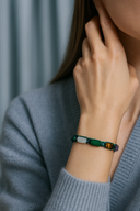 Koç Burcu Doğal Taş Makrome Örme Bileklik | | Özel Üretim