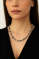 Rutilli Kuvars 6 mm Dizi Doğal Taş Kolye