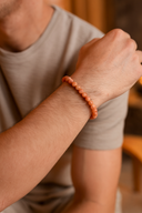 Güneş Taşı 8 mm Doğal Taş Bileklik