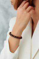 Kaplan Gözü 8 mm Doğal Taş Bileklik