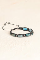 Apatit Doğal Taş Makrome Bileklik