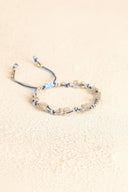 Labradorit Doğal Taş Makrome Bileklik