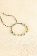 Sitrin – Prehnit – Ay Taşı Doğal Taş Makrome Bileklik