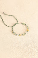 Sitrin – Prehnit – Ay Taşı Doğal Taş Makrome Bileklik