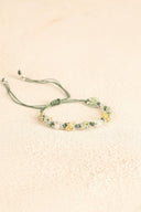 Sitrin – Prehnit – Ay Taşı Doğal Taş Makrome Bileklik