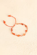 Akik Doğal Taş Makrome Bileklik