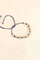 Labradorit – Sitrin Doğal Taş Makrome Bileklik