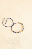 Labradorit – Sitrin Doğal Taş Makrome Bileklik