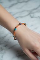 Apatit, Krizokol ve Yeşim Doğal Taş Boğa Burcu Bilekliği – Unisex Şık Tasarım