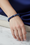 Sodalit 10mm Doğal Taş Bileklik
