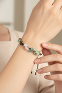 Boğa Burcu Doğal Taş Bileklik