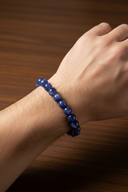 Kyanit (Kiyanit) Doğal Taş Bileklik – 1. Kalite Özel Tasarım