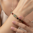 Oğlak Burcu Doğal Taş Makrome Bileklik