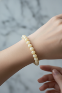 Kalsit 8mm Doğal Taş Bileklik