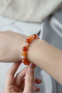 Madagaskar Akiği 10mm Doğal Taş Bileklik