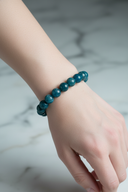 Mavi Apatit 10mm Doğal Taş Bileklik