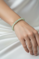Prehnit 8mm Doğal Taş Bileklik
