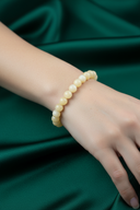 Kalsit 8mm Doğal Taş Bileklik