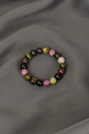 Turmalin Doğal Taş Bileklik – 10 mm Küre Kesim